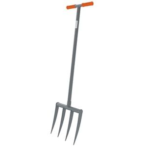 Terradix Fourche de jardin 4 x 250, design solide pour sols pierreux, enracinés et compactés Largeur de travail 31 cm Longueur des dents 25 cm - Publicité Terradix Fourche de jardin 4 x 250, design solide pour sols pierreux, enracinés et compactés Largeur de travail 31 cm Longueur des dents 25 cm - Publicité