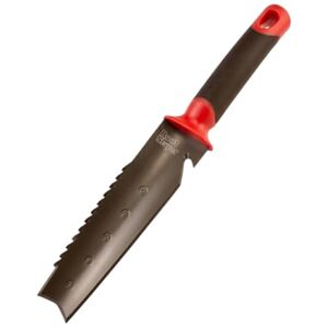 Venteo Couteau de Sol Manuel Rootslayer Lame Acier Carbone Dentée et Tranchant Lisse Affûtable Desherbeur Manuel Précis pour Racines et Terre Compacte Outils Jardinage Potager Massifs - Publicité Venteo Couteau de Sol Manuel Rootslayer Lame Acier Carbone Dentée et Tranchant Lisse Affûtable Desherbeur Manuel Précis pour Racines et Terre Compacte Outils Jardinage Potager Massifs - Publicité