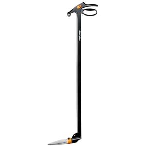 Fiskars Cisaille à gazon longue portée, Mécanisme Anti-bourrage Servo-System, Longueur: 100 cm, Lames en Acier/poignée et Manche en Plastique renforcé de fibre de Verre, Noir, GS46, 1000590 - Publicité Fiskars Cisaille à gazon longue portée, Mécanisme Anti-bourrage Servo-System, Longueur: 100 cm, Lames en Acier/poignée et Manche en Plastique renforcé de fibre de Verre, Noir, GS46, 1000590 - Publicité