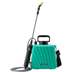 Schwänlein Pulvérisateur électrique, pulvérisateur à Pression alimenté par Batterie, poignée Rechargeable par USB et Lance télescopique, pulvérisateur de Jardin - Publicité Schwänlein Pulvérisateur électrique, pulvérisateur à Pression alimenté par Batterie, poignée Rechargeable par USB et Lance télescopique, pulvérisateur de Jardin - Publicité
