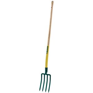 Leborgne , Fourche à Bêcher Dame, 4 dents, Léger, Manche Bois, Tête Acier Forgé et Trempé, Fourche à bêcher légère, Manche de 100 cm en bois certifié 100% PEFC, Assemblé en France - Publicité Leborgne , Fourche à Bêcher Dame, 4 dents, Léger, Manche Bois, Tête Acier Forgé et Trempé, Fourche à bêcher légère, Manche de 100 cm en bois certifié 100% PEFC, Assemblé en France - Publicité