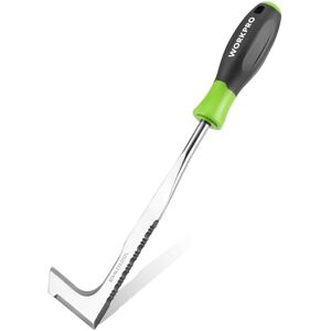 WORKPRO Couteau Désherbeur Fissure en Acier Inoxydable, Désherbeur à Bord Dentelé, Désherbeur pour Enlever Mousse et Mauvaises Herbes, Outil de Jardin de Désherbage Manuel - Publicité WORKPRO Couteau Désherbeur Fissure en Acier Inoxydable, Désherbeur à Bord Dentelé, Désherbeur pour Enlever Mousse et Mauvaises Herbes, Outil de Jardin de Désherbage Manuel - Publicité