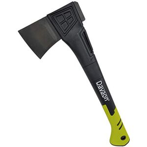Davaon Pro 46cm Log Splitting Axe Up To 20cm Logs High Carbon Steel Blade Balanced For Swing Power 950g Non Come Off Head Strong Fibreglass Handle Storage Case Firewood Garden Camping - Publicité Davaon Pro 46cm Log Splitting Axe Up To 20cm Logs High Carbon Steel Blade Balanced For Swing Power 950g Non Come Off Head Strong Fibreglass Handle Storage Case Firewood Garden Camping - Publicité