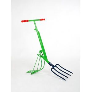 LA PERRETTE bêche Automatique Qui Permet de Retourner la Terre sur Le côté sans se baisser fournie avec Fourche 4 Dents - Publicité LA PERRETTE bêche Automatique Qui Permet de Retourner la Terre sur Le côté sans se baisser fournie avec Fourche 4 Dents - Publicité