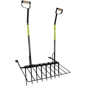 Agroforja Fourche double poignée 7 médiators + grille bannière - Publicité Agroforja Fourche double poignée 7 médiators + grille bannière - Publicité