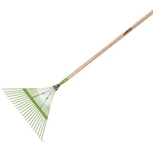 VITO Râteau à Feuille 157 cm avec Manche en Bois Balai à Gazon 22 Dents Ramasse Feuilles et Nettoyage du Jardin - Publicité VITO Râteau à Feuille 157 cm avec Manche en Bois Balai à Gazon 22 Dents Ramasse Feuilles et Nettoyage du Jardin - Publicité