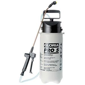 Gloria Pulvérisateur à Pression Pro 5 Pulvérisateur Professionnel 5 L pour Produits de Construction, Primaires & Décollage Papiers Peints Joints FKM Résistants aux Huiles, Lance en Laiton - Publicité Gloria Pulvérisateur à Pression Pro 5 Pulvérisateur Professionnel 5 L pour Produits de Construction, Primaires & Décollage Papiers Peints Joints FKM Résistants aux Huiles, Lance en Laiton - Publicité
