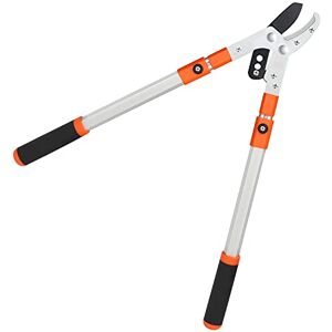 Kurtzy Coupe Branche Telescopique Robuste 67 à 100 cm Cisaille de Jardin Extensible pour Branches d’Arbres Secateur Telescopique Professionnel pour les Branches Épaisses - Publicité Kurtzy Coupe Branche Telescopique Robuste 67 à 100 cm Cisaille de Jardin Extensible pour Branches d’Arbres Secateur Telescopique Professionnel pour les Branches Épaisses - Publicité