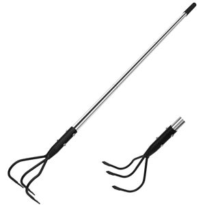 BARAYSTUS Cultivateur à main, cultivateur à main robuste de 145 cm de long en acier au carbone, longueur réglable, outils de jardin, cultivateur à 3 dents pour le jardin, ameublissement du sol - Publicité BARAYSTUS Cultivateur à main, cultivateur à main robuste de 145 cm de long en acier au carbone, longueur réglable, outils de jardin, cultivateur à 3 dents pour le jardin, ameublissement du sol - Publicité