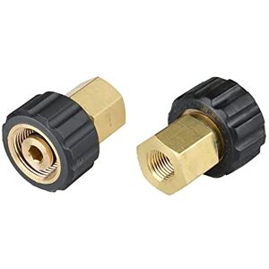 TopHomer OTNE Adaptateur de nettoyeur haute pression pour voiture Connecteur de pistolet pulvérisateur M22 ou 3/8" ou 6,35 mm vers M22 Connexion rapide Pièces de raccordement de tuyau à dégagement rapide - Publicité TopHomer OTNE Adaptateur de nettoyeur haute pression pour voiture Connecteur de pistolet pulvérisateur M22 ou 3/8" ou 6,35 mm vers M22 Connexion rapide Pièces de raccordement de tuyau à dégagement rapide - Publicité