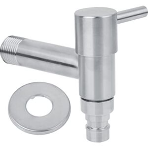ViaGasaFamido Robinet de Piscine Professionnel en Acier Inoxydable Mitigeur Mural Économiseur d'Eau Résistant à la Corrosion pour Utilisation Extérieure - Publicité ViaGasaFamido Robinet de Piscine Professionnel en Acier Inoxydable Mitigeur Mural Économiseur d'Eau Résistant à la Corrosion pour Utilisation Extérieure - Publicité