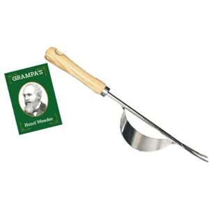 Grampa's Weeder Outil de désherbage Manuel Grampa – L'outil Parfait léger et Facile à Utiliser pour Le Jardin – Design Unique et Durable avec fourches en Forme de V permettant Un Retrait Facile des Mauvaises Herbes - Publicité Grampa's Weeder Outil de désherbage Manuel Grampa – L'outil Parfait léger et Facile à Utiliser pour Le Jardin – Design Unique et Durable avec fourches en Forme de V permettant Un Retrait Facile des Mauvaises Herbes - Publicité
