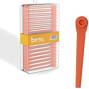 BEOS 100x Lames de Rechange pour Coupe-Bordures Gardena Lames en Plastique pour Gardena AccuCut, Comfort Cut Li18/23R & LI18/23RO, EasyCut Li 18/23R, Turbotrimmer AccuCut 400 LI & 450LI - Publicité BEOS 100x Lames de Rechange pour Coupe-Bordures Gardena Lames en Plastique pour Gardena AccuCut, Comfort Cut Li18/23R & LI18/23RO, EasyCut Li 18/23R, Turbotrimmer AccuCut 400 LI & 450LI - Publicité