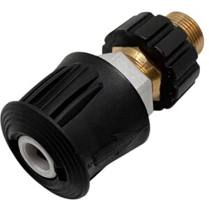 M&M SMARTEK Adaptateur pour nettoyeur haute pression Parkside Quick Connect à filetage mâle M22 Avec caoutchouc Compatible avec Parkside Réplique robuste - Publicité M&M SMARTEK Adaptateur pour nettoyeur haute pression Parkside Quick Connect à filetage mâle M22 Avec caoutchouc Compatible avec Parkside Réplique robuste - Publicité