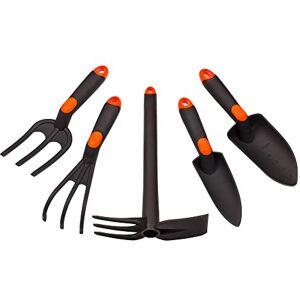 MIVOS Kit d'Outils à Main de Jardinage pour l'Entretien du Jardin – Griffes – Truelle de Transplantation – Double Binette – Truelle de Fleurs – Mini Fourchette – Plastique Renforcé de Fibre de Verre - Publicité MIVOS Kit d'Outils à Main de Jardinage pour l'Entretien du Jardin – Griffes – Truelle de Transplantation – Double Binette – Truelle de Fleurs – Mini Fourchette – Plastique Renforcé de Fibre de Verre - Publicité