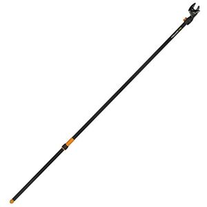 Fiskars Coupe-branches multifonctions longue portée à lames franches pour arbres et haies, Revêtement antiadhésif, Lames en acier trempé/Manche en aluminium, Longueur: 2,4 m, Noir/Orange, UP84, 1001557 - Publicité Fiskars Coupe-branches multifonctions longue portée à lames franches pour arbres et haies, Revêtement antiadhésif, Lames en acier trempé/Manche en aluminium, Longueur: 2,4 m, Noir/Orange, UP84, 1001557 - Publicité