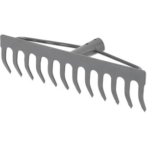 KOTARBAU® Rateau à Feuille Métal 31 cm Râteau Jardin 12 Dents Gris Outil Robuste pour Entretien Gazon Jardinage sans Manche - Publicité KOTARBAU® Rateau à Feuille Métal 31 cm Râteau Jardin 12 Dents Gris Outil Robuste pour Entretien Gazon Jardinage sans Manche - Publicité