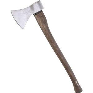Ruthe Hache Hickory 1250 g Hache de Jardinage Robuste Hachette à fendre avec Manche en Hickory 80 cm Outil Durable pour Coupe et ébranchage Acier forgé certifiée VPA/GS - Publicité Ruthe Hache Hickory 1250 g Hache de Jardinage Robuste Hachette à fendre avec Manche en Hickory 80 cm Outil Durable pour Coupe et ébranchage Acier forgé certifiée VPA/GS - Publicité