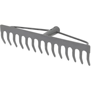 KOTARBAU® Rateau à Feuille Métal 36 cm Râteau Jardin 14 Dents Gris Outil Robuste pour Entretien Gazon Jardinage sans Manche - Publicité KOTARBAU® Rateau à Feuille Métal 36 cm Râteau Jardin 14 Dents Gris Outil Robuste pour Entretien Gazon Jardinage sans Manche - Publicité