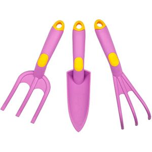 MIVOS Kit d'Outils à Main de Jardin pour Enfants et Femmes 3 pièces Ensemble d'Outils de Jardin en Plastique Solide Fourchette à Main Griffes Pelle Étroite – Made in EU - Publicité MIVOS Kit d'Outils à Main de Jardin pour Enfants et Femmes 3 pièces Ensemble d'Outils de Jardin en Plastique Solide Fourchette à Main Griffes Pelle Étroite – Made in EU - Publicité