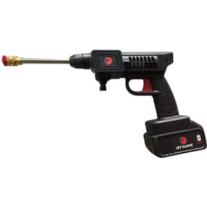 Venteo Jet Hawk Nettoyeur Pression sans Fil Batterie Rechargeable Pistolet à Eau Jet Concentré Réglable Accessoire Voiture pour Nettoyage Voiture Extérieur Carrosserie Jantes Surfaces - Publicité Venteo Jet Hawk Nettoyeur Pression sans Fil Batterie Rechargeable Pistolet à Eau Jet Concentré Réglable Accessoire Voiture pour Nettoyage Voiture Extérieur Carrosserie Jantes Surfaces - Publicité