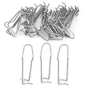 Fdit Pinces de fixation de ressort de serre de pince de ressort de support d'usine d'acier inoxydable de 30 pièces pour le jardin à la maison(1#) - Publicité Fdit Pinces de fixation de ressort de serre de pince de ressort de support d'usine d'acier inoxydable de 30 pièces pour le jardin à la maison(1#) - Publicité