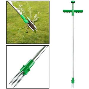 Bprtcra Désherbeur Manuel Outil de Jardinage, Garden Stand-up à Long Manche Uproot Weed and Root Remover Désherbage Tool - Publicité Bprtcra Désherbeur Manuel Outil de Jardinage, Garden Stand-up à Long Manche Uproot Weed and Root Remover Désherbage Tool - Publicité