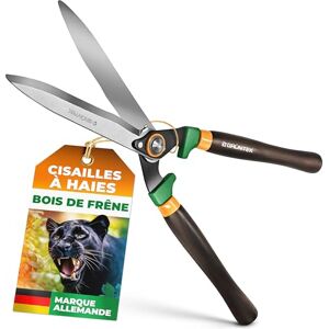 GRÜNTEK Cisaille à haie de jardin 54 cm PANTHER. Taille-haie manuel avec manche en bois de frêne - Publicité GRÜNTEK Cisaille à haie de jardin 54 cm PANTHER. Taille-haie manuel avec manche en bois de frêne - Publicité