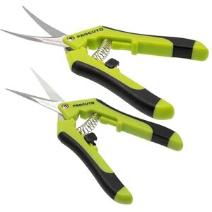 Gardens Lot de 2 ciseaux Garden Highpro (lame droite et courbée) - Publicité Gardens Lot de 2 ciseaux Garden Highpro (lame droite et courbée) - Publicité