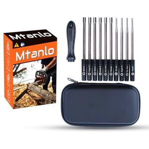 Mtanlo 10 Pièces Outil de Réglage de Carburateur Tournevis Kit avec Poignée Antidérapante Sac de Transport d'Outils pour Poulan Artisan 2 Cycles Petit moteur Tondeuse À Chains - Publicité Mtanlo 10 Pièces Outil de Réglage de Carburateur Tournevis Kit avec Poignée Antidérapante Sac de Transport d'Outils pour Poulan Artisan 2 Cycles Petit moteur Tondeuse À Chains - Publicité