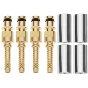 EMSea Adaptateur de Connecteur Rapide 6 Mm 4 Pièces Compatible avec Karcher K2 à K7 Les Tuyaux de Nettoyeur Haute Pression - Publicité EMSea Adaptateur de Connecteur Rapide 6 Mm 4 Pièces Compatible avec Karcher K2 à K7 Les Tuyaux de Nettoyeur Haute Pression - Publicité