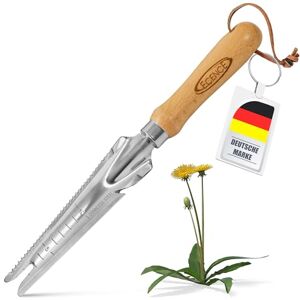 ECENCE Couteau désherbeur en Acier INOX avec Fonction de plantati, sarcleur Classique avec Manche en Bois, désherbeur Manuel pour Creuser, sarcler, détacher, Cadeaux pour jardiniers et jardinières. Publicité ECENCE Couteau désherbeur en Acier INOX avec Fonction de plantati, sarcleur Classique avec Manche en Bois, désherbeur Manuel pour Creuser, sarcler, détacher, Cadeaux pour jardiniers et jardinières. Publicité