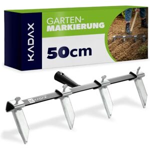 KADAX Arrache-rainures avec Lames en Acier, arrache-rangées, arrache-sillons, râteau marqueur pour potagers, semences, Outils de Jardinage pour rangées de Plantation Droites (Largeur 50cm) - Publicité KADAX Arrache-rainures avec Lames en Acier, arrache-rangées, arrache-sillons, râteau marqueur pour potagers, semences, Outils de Jardinage pour rangées de Plantation Droites (Largeur 50cm) - Publicité