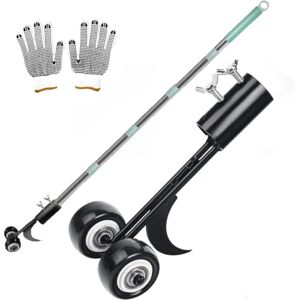 MiaoMa Outils de désherbage pour jardin, désherbeur à long manche amélioré de 153 cm sans s'agenouiller, outil de désherbage à crochet pour pavés, terrasses, trottoirs, patios, légumes - Publicité MiaoMa Outils de désherbage pour jardin, désherbeur à long manche amélioré de 153 cm sans s'agenouiller, outil de désherbage à crochet pour pavés, terrasses, trottoirs, patios, légumes - Publicité