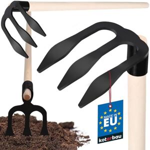 KOTARBAU ® Fourchette à Pommes de Terre Fourche de Jardin 3 Dents Fourche à Bêcher avec Manche en Bois 90 cm Fourche à Compost à Fumier Outil de Jardinage Accessoire de Jardin - Publicité KOTARBAU ® Fourchette à Pommes de Terre Fourche de Jardin 3 Dents Fourche à Bêcher avec Manche en Bois 90 cm Fourche à Compost à Fumier Outil de Jardinage Accessoire de Jardin - Publicité