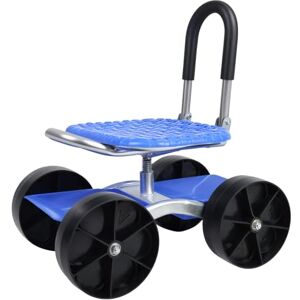 VioroKew Siège de Travail Jardin Roulant avec roulettes – Tabouret Jardinage à Hauteur réglable pour Plantation, Chariot pivotant 360° siège, Plateau Rangement Outils, Chaise extérieur, Patio et Bleu - Publicité VioroKew Siège de Travail Jardin Roulant avec roulettes – Tabouret Jardinage à Hauteur réglable pour Plantation, Chariot pivotant 360° siège, Plateau Rangement Outils, Chaise extérieur, Patio et Bleu - Publicité