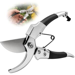 Waymaytecy Ciseaux de Jardin, Sécateur de Jardin à Fleurs Bonsai Plantes, Diamètre de la Taille 7CM, Lames en Inox, Cisailles de Taille Bypass Professionnelles pour Plantes, Haies et Fleurs, Durables - Publicité Waymaytecy Ciseaux de Jardin, Sécateur de Jardin à Fleurs Bonsai Plantes, Diamètre de la Taille 7CM, Lames en Inox, Cisailles de Taille Bypass Professionnelles pour Plantes, Haies et Fleurs, Durables - Publicité