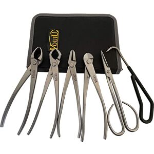 VOUIU Lot de 6 outils pour bonsaï, coupe-bordures, coupe-boutons, pince Jin, coupe-fil, ciseaux à bonsaï, crochet racine - Publicité VOUIU Lot de 6 outils pour bonsaï, coupe-bordures, coupe-boutons, pince Jin, coupe-fil, ciseaux à bonsaï, crochet racine - Publicité
