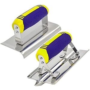 Myqqhbs Ensemble D'Outils de Coupe-Bordure et de Rainurage Manuels pour Béton, Outils de Construction en Acier Inoxydable, Kit de Finition de Plâtre, Stuc et Ciment - Publicité Myqqhbs Ensemble D'Outils de Coupe-Bordure et de Rainurage Manuels pour Béton, Outils de Construction en Acier Inoxydable, Kit de Finition de Plâtre, Stuc et Ciment - Publicité