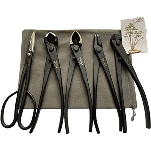 VOUIU Lot de 5 Outils pour bonsaï, Coupe-Bouton, Coupe-Fil, Pince Jin, Ciseaux à bonsaï - Publicité VOUIU Lot de 5 Outils pour bonsaï, Coupe-Bouton, Coupe-Fil, Pince Jin, Ciseaux à bonsaï - Publicité