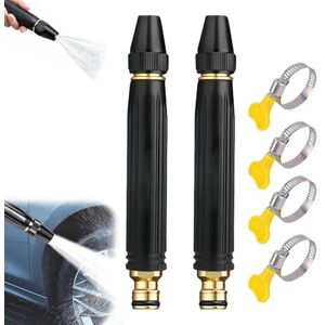 Knubbuf Lance de nettoyage haute pression robuste, canon à eau haute pression, modes de pulvérisation réglables (jet, brume, douche), buse haute pression pour l'arrosage des plantes et le nettoyage (2Set) - Publicité Knubbuf Lance de nettoyage haute pression robuste, canon à eau haute pression, modes de pulvérisation réglables (jet, brume, douche), buse haute pression pour l'arrosage des plantes et le nettoyage (2Set) - Publicité