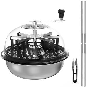 iPower Bud Leaf Bowl Trimmer 16" with Sharp Stainless Steel Blades, Twist Spin Cutting for Buds, Leaves, Flowers, Hydroponics Plants - Publicité iPower Bud Leaf Bowl Trimmer 16" with Sharp Stainless Steel Blades, Twist Spin Cutting for Buds, Leaves, Flowers, Hydroponics Plants - Publicité