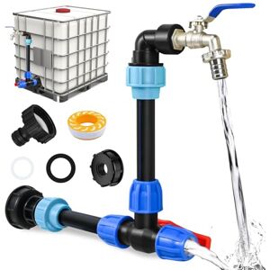 PATEMZON Robinet IBC Col de Cygne, Adaptateur IBC Laiton, Robinet Cuve 1000L, 3/4 Pouces Adaptateur de Réservoir, Raccord Cuve 1000 Litres, Accessoires para Cuve Récupération d'Eau de Pluie - Publicité PATEMZON Robinet IBC Col de Cygne, Adaptateur IBC Laiton, Robinet Cuve 1000L, 3/4 Pouces Adaptateur de Réservoir, Raccord Cuve 1000 Litres, Accessoires para Cuve Récupération d'Eau de Pluie - Publicité