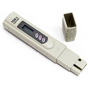 Naturewater TDS Meter numérique, testeur de conductivité de la minéralisation en ppm, appareil Microsiemens pour osmose inverse, eau potable, eau du robinet - Publicité Naturewater TDS Meter numérique, testeur de conductivité de la minéralisation en ppm, appareil Microsiemens pour osmose inverse, eau potable, eau du robinet - Publicité