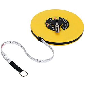 Zerodis 50 m Ruban à Mesurer Règle À Mesurer Recto Verso Échelle Métrique Longue Outils de Mesure pour La Maçonnerie De Construction Menuiserie - Publicité Zerodis 50 m Ruban à Mesurer Règle À Mesurer Recto Verso Échelle Métrique Longue Outils de Mesure pour La Maçonnerie De Construction Menuiserie - Publicité