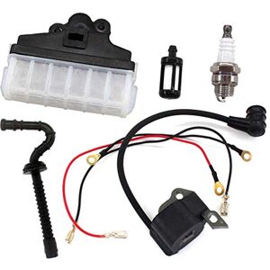 AISEN Module d'allumage avec bobine d'allumage et lubrificateur pour bougie d'allumage pour STIHL 021 023 025 MS 210 230 250 Tronçonneuse à chaîne Débroussailleuse Coupe-herbe Remplace 0000 400 1306 - Publicité AISEN Module d'allumage avec bobine d'allumage et lubrificateur pour bougie d'allumage pour STIHL 021 023 025 MS 210 230 250 Tronçonneuse à chaîne Débroussailleuse Coupe-herbe Remplace 0000 400 1306 - Publicité