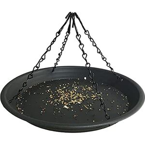 AUXPhome Mangeoire à oiseaux de 32.5 cm, grand plateau suspendu pour écureuils, bac récupérateur de graines d'oiseaux sauvages, observation des oiseaux, idée cadeau pour les amateurs d'oiseaux, noir - Publicité AUXPhome Mangeoire à oiseaux de 32.5 cm, grand plateau suspendu pour écureuils, bac récupérateur de graines d'oiseaux sauvages, observation des oiseaux, idée cadeau pour les amateurs d'oiseaux, noir - Publicité