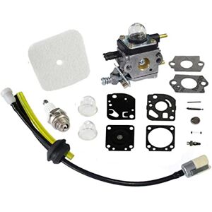 HURI C1U-K54A Carburateur et Carb Reparation Kit Bougie Tuyau Filtre à Air pour Motobineuse Echo Mantis TC-210 TC-210i TC-2100 SV-6 SV-5H/2 SV-5C SV-4B LHD-1700 HC-1500 - Publicité HURI C1U-K54A Carburateur et Carb Reparation Kit Bougie Tuyau Filtre à Air pour Motobineuse Echo Mantis TC-210 TC-210i TC-2100 SV-6 SV-5H/2 SV-5C SV-4B LHD-1700 HC-1500 - Publicité
