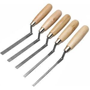 TRADE 4 YOU LTD Lot de 5 truelles pointues solides en acier carbone avec ressort plat 6 8 10 12 14 mm avec manche en bois (1,5 m) - Publicité TRADE 4 YOU LTD Lot de 5 truelles pointues solides en acier carbone avec ressort plat 6 8 10 12 14 mm avec manche en bois (1,5 m) - Publicité