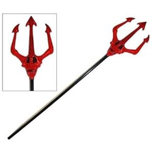 LP Divertissements Fourche Trident de Diable avec tête 1m20 - Publicité LP Divertissements Fourche Trident de Diable avec tête 1m20 - Publicité